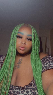Plus size with demon throat